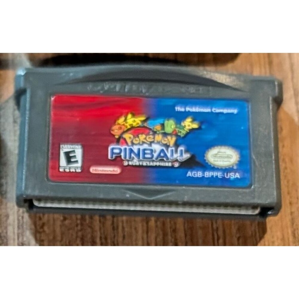 Pokemon Pinball: Ruby & Sapphire (Nintendo Game Boy Advance) - Authentic -